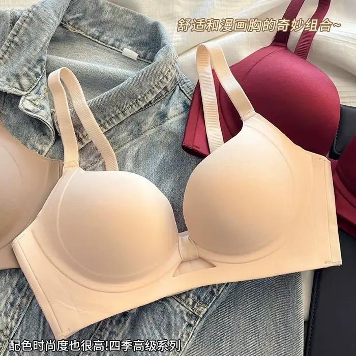 Soutien-gorge push-up sans bretelles pour petites poitrines - Rehausse et améliore