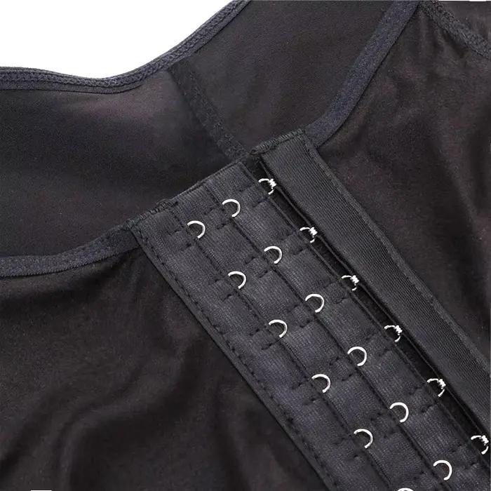 Gaine sculptante intégrale à haute compression avec broches pour le buste, idéale pour l'amincissement post-partum et le contrôle du ventre