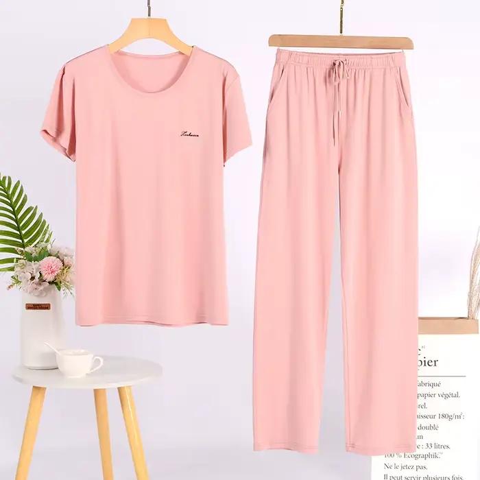 Ensemble de pyjama à manches courtes pour femmes