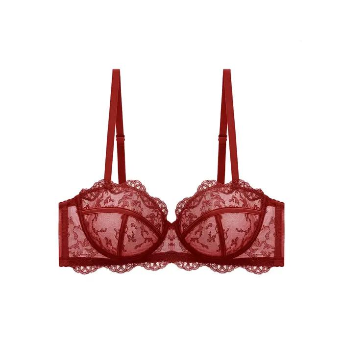 Soutien-gorge en dentelle de luxe français pour femmes