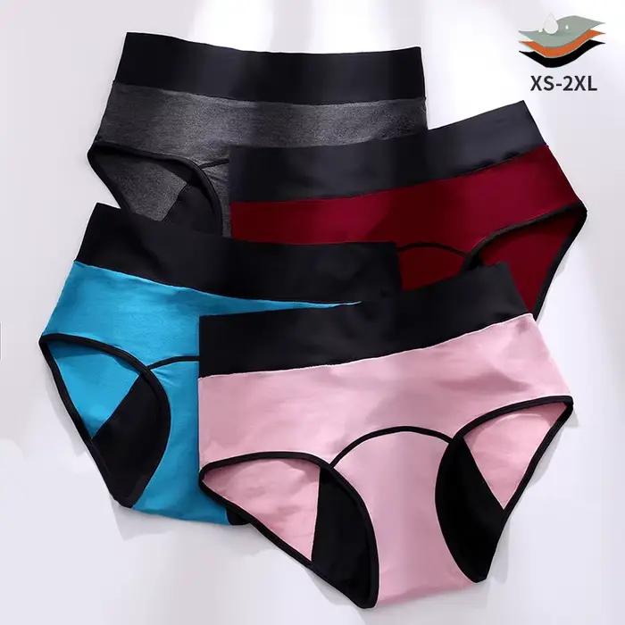 Culotte menstruelle femme caleçon physiologique pantalon triangulaire tante taille moyenne
