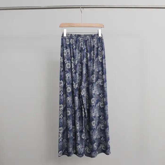 Pantalón Pijama Mujer coton rayonne vêtements de nuit