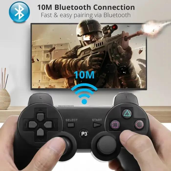 Contrôleur Bluetooth pour PC Playstation 3, manette sans fil pour console Play Station 3, joystick pour PS3