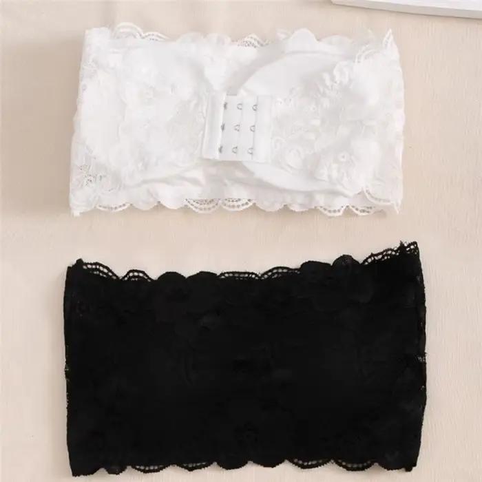Soutien-gorge en dentelle sans bretelles pour femmes