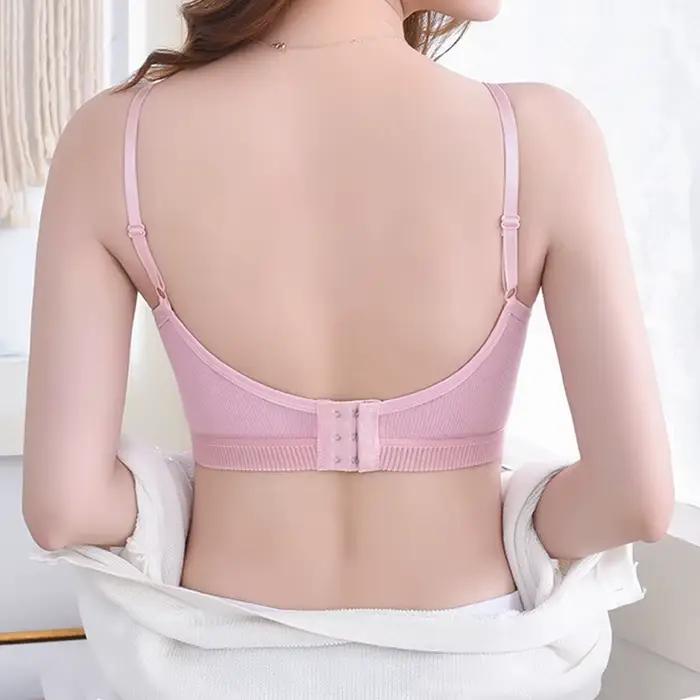 Soutien-Gorge Rembourré Push Up Enveloppé en Coton