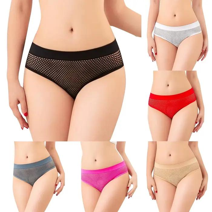 Culotte WHooHoo Transparente Taille Basse Avec Appliques Pour Femmes Occasions Spéciales Soirées Romantiques Usage Quotidien
