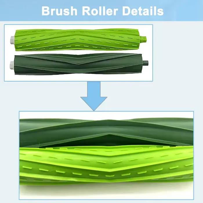 Brosse à rouleau en caoutchouc pour Irobot Roomba série E I J E5 E6 E7 I3 I3 + I4 I4 + I5 I6 I6 + I7 I7 + I8 I8 + J6 + J7 J7 + p