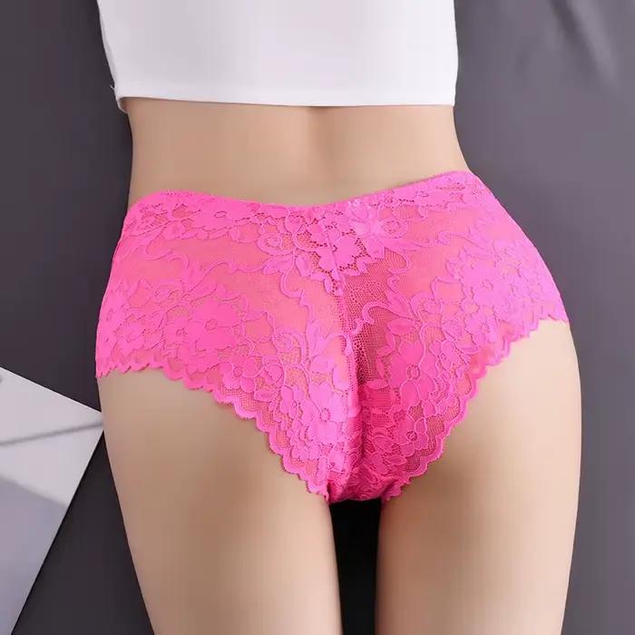 Culottes en dentelle respirante pour femmes