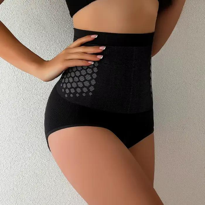 Flarixa-Culotte de contrôle de l'abdomen taille haute sans couture pour femme