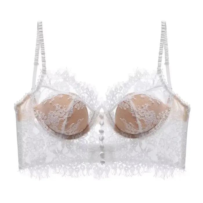 Soutien-gorge français ultra fin en dentelle pour femme