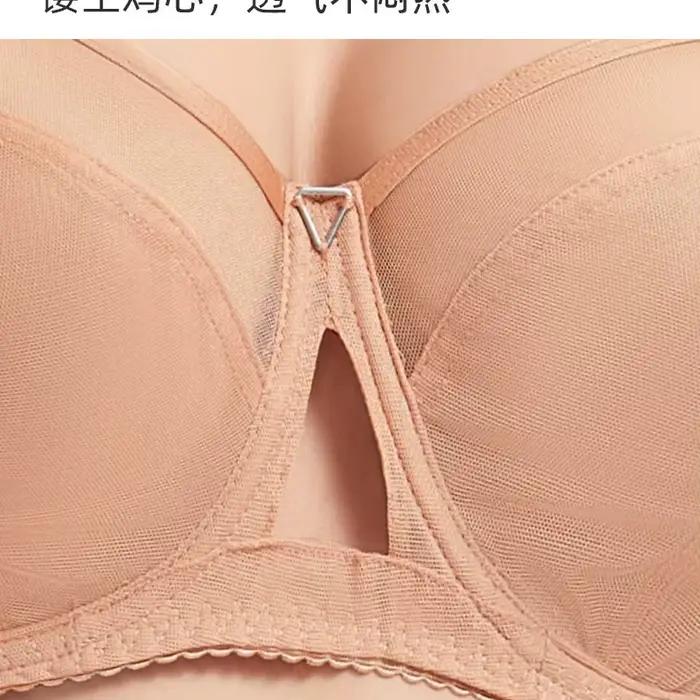 Soutien-gorge minimiseur grande taille, bonnet D-I, couverture complète, Support Anti-affaissement, soutien-gorge sans fil pour gros buste, maille transparente pour femmes jusqu'à 100kg