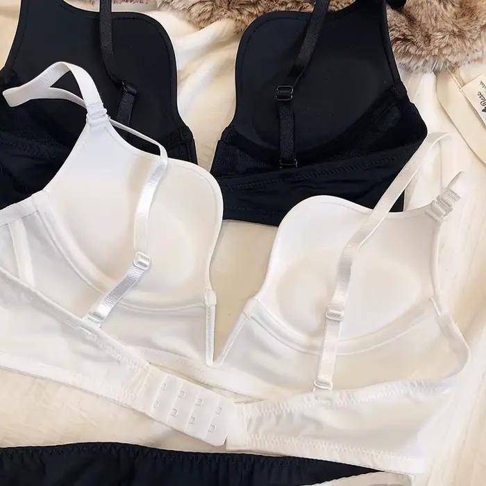 Ensemble de soutien-gorge plongeant sexy pour femme