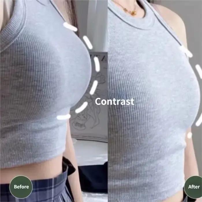 Soutien-gorge une pièce sexy pour femme avec faux seins