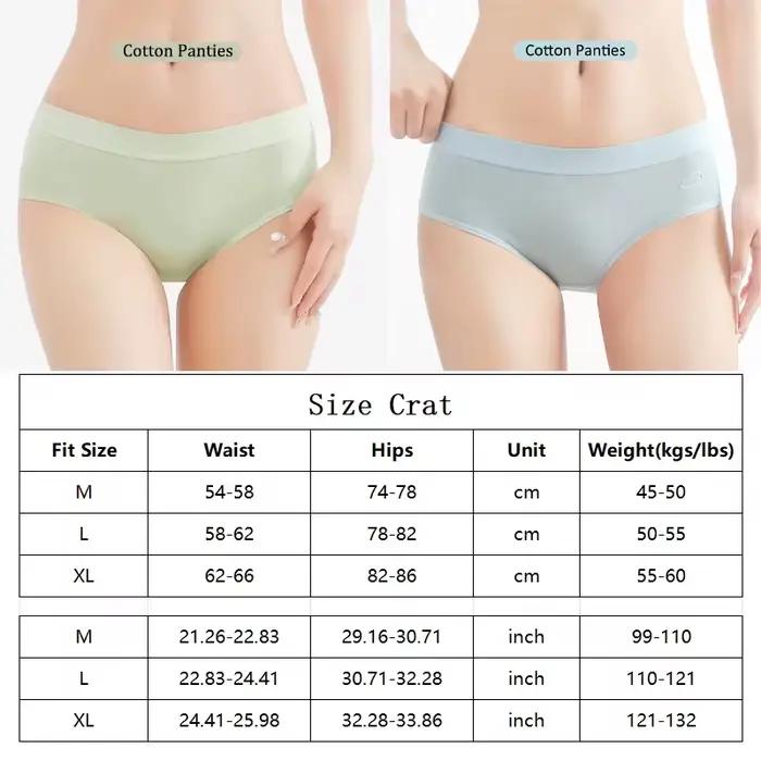 Culottes 100% coton Finetoo pour femmes taille basse sexy et respirantes 5 pièces lingerie M L XL diverses couleurs