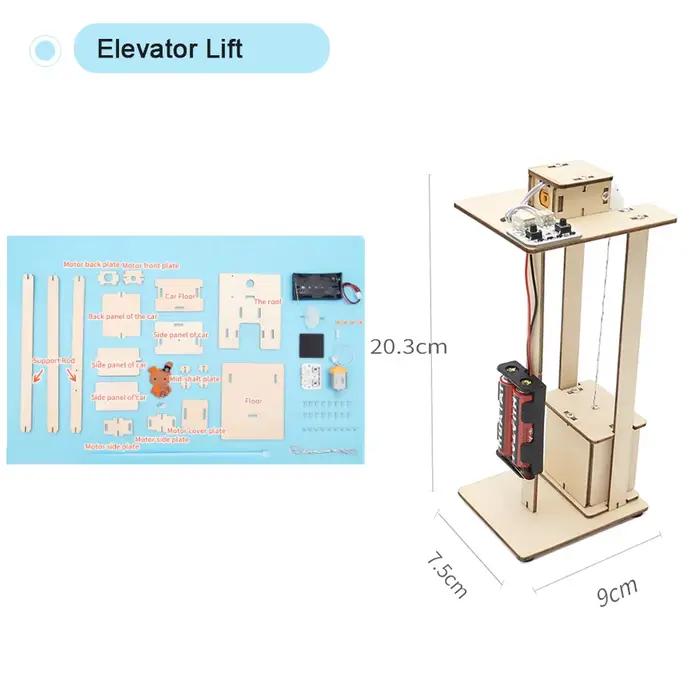 Expérience scientifique jouet éducatif bricolage modèle physique fait à la main petite Production assemblage artisanat technologie projet pour écolier