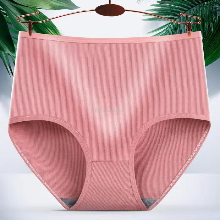 Culotte en coton taille haute pour femme