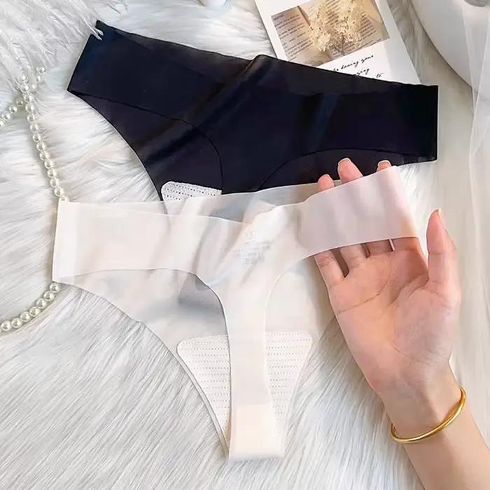 String femme Transparent Ultra-fin tongs Sexy