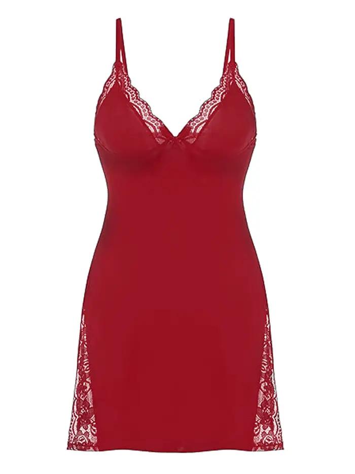 Chemise de nuit décontractée pour femme