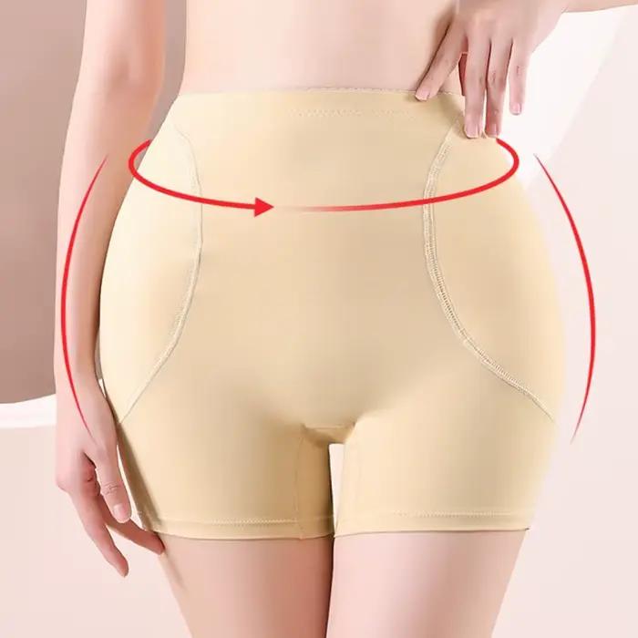 Culotte rehausseur de hanche, sous-vêtement rembourré sans couture
