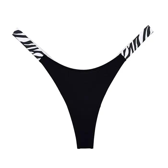 Culotte G-string brève en modal pour femmes, coupe haute, tongs en string, lingerie sexy pour toutes les occasions