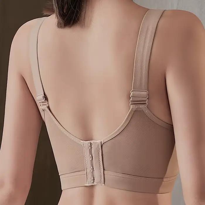 Soutien-gorge minimiseur sans fil en coton pour femmes grandes tailles confortable respirant tasse fine lingerie quotidienne large choix de couleurs et de tailles