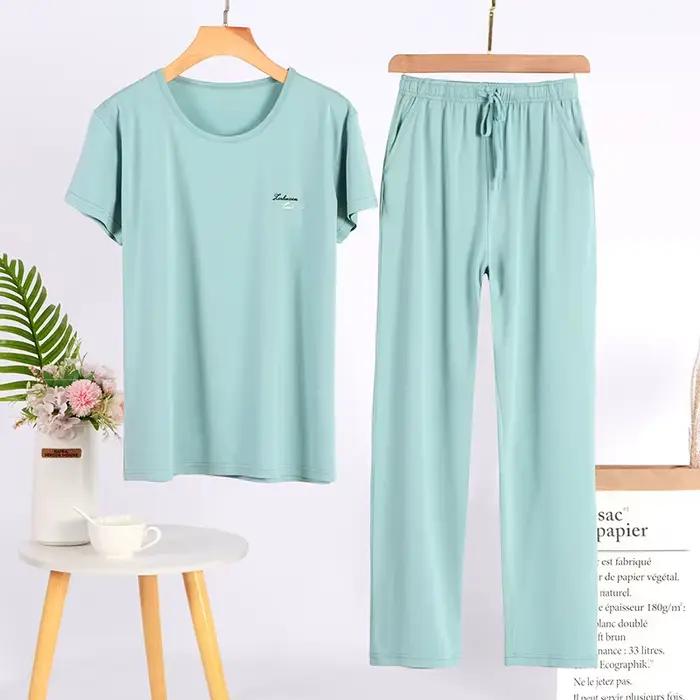 Ensemble de pyjama à manches courtes pour femmes