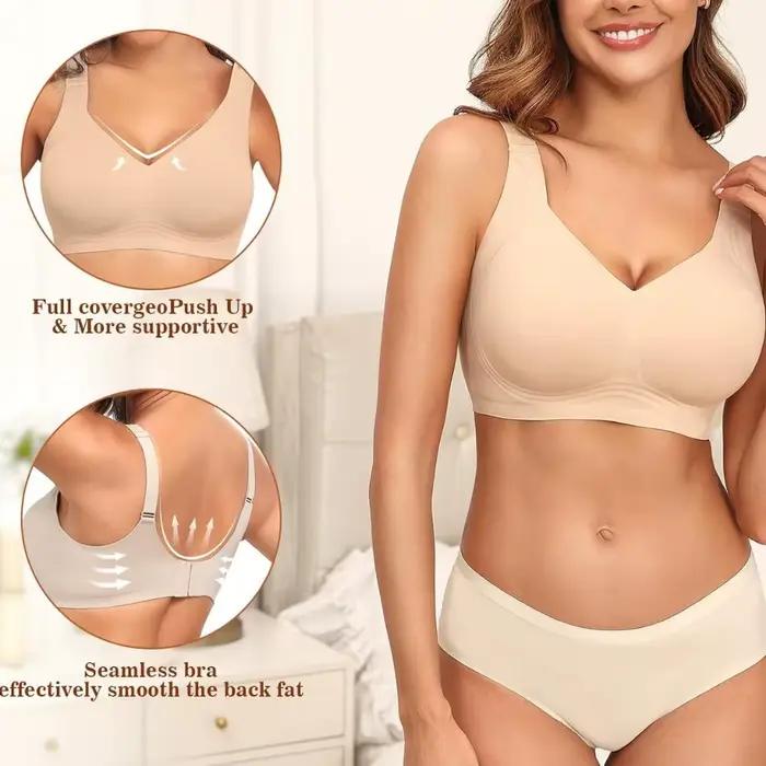 Soutien-gorge de soutien à armatures sans couture pour femmes