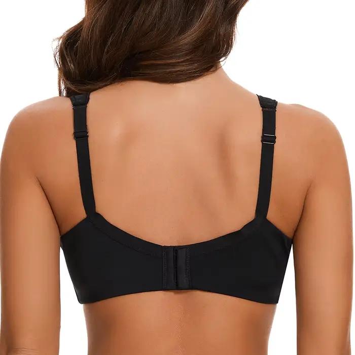 Sheroine Soutien-gorge minimiseur en dentelle florale pour femme