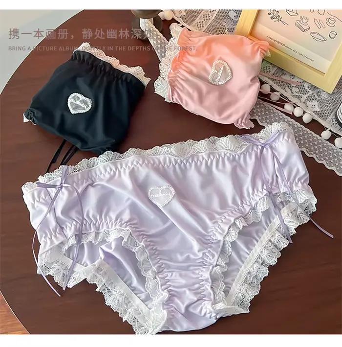 Culotte Sexy grande taille ropa intérieur femenina dentelle lenceria doux calzones para mujer haute élasticité sous-vêtements femmes Lingerie