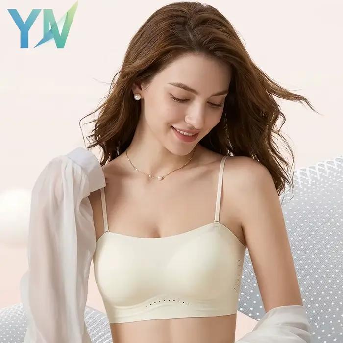 Soutien-gorge push-up à fines bretelles pour femme