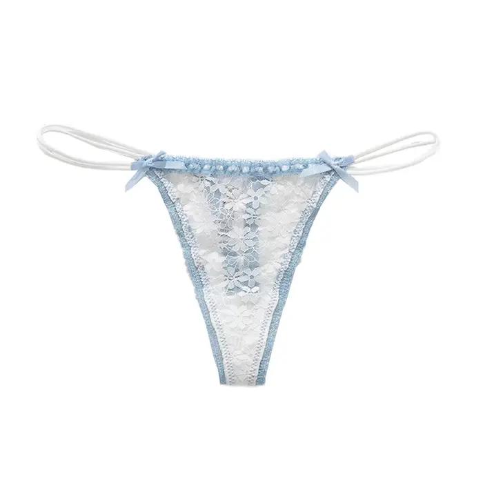 Culotte taille basse en dentelle pour femmes