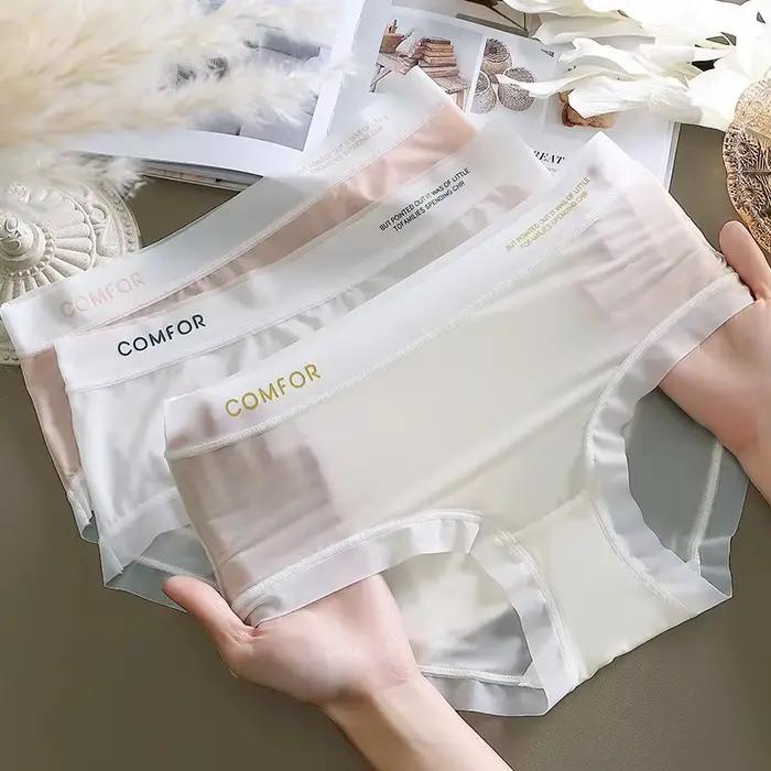 Culotte femme Sexy soie glacée
