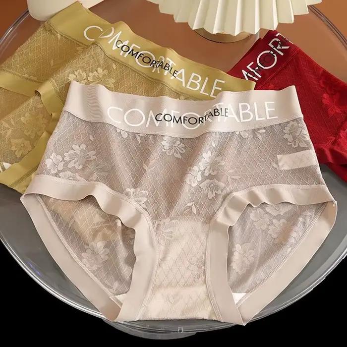Culotte en dentelle sans couture pour femmes