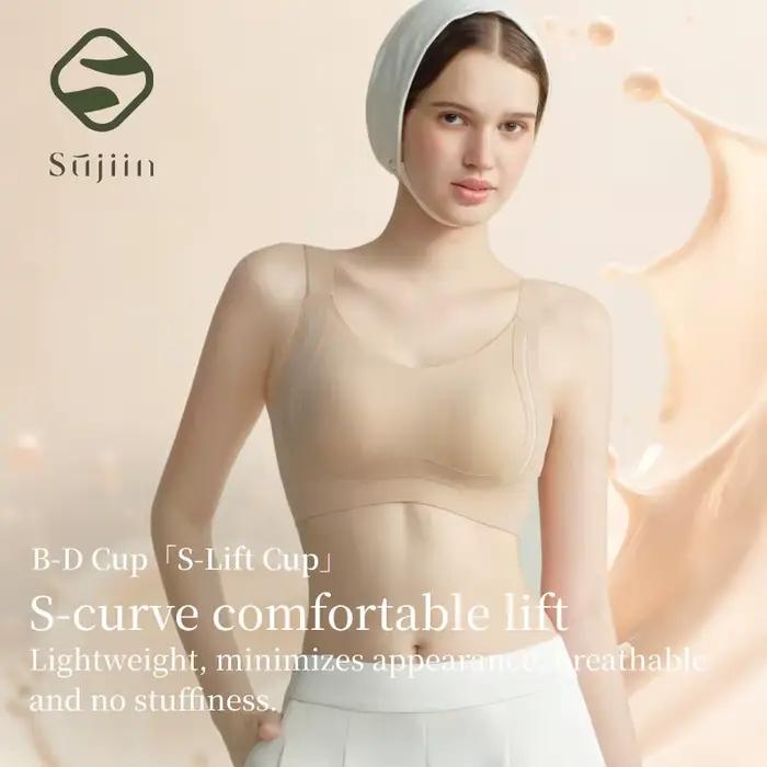 SUJIIN Soutien-gorge minimisateur grande taille pour femme
