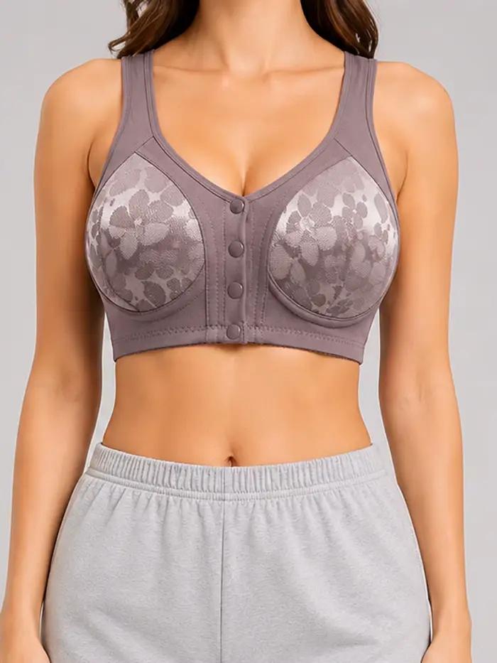 Soutien-gorge pour femme avec dentelle conçue pour éviter le relâchement