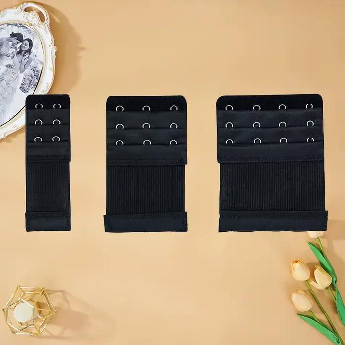 2/3/4 boucle de ceinture réglable intimes crochet soutien-gorge Extender pour femmes élastique