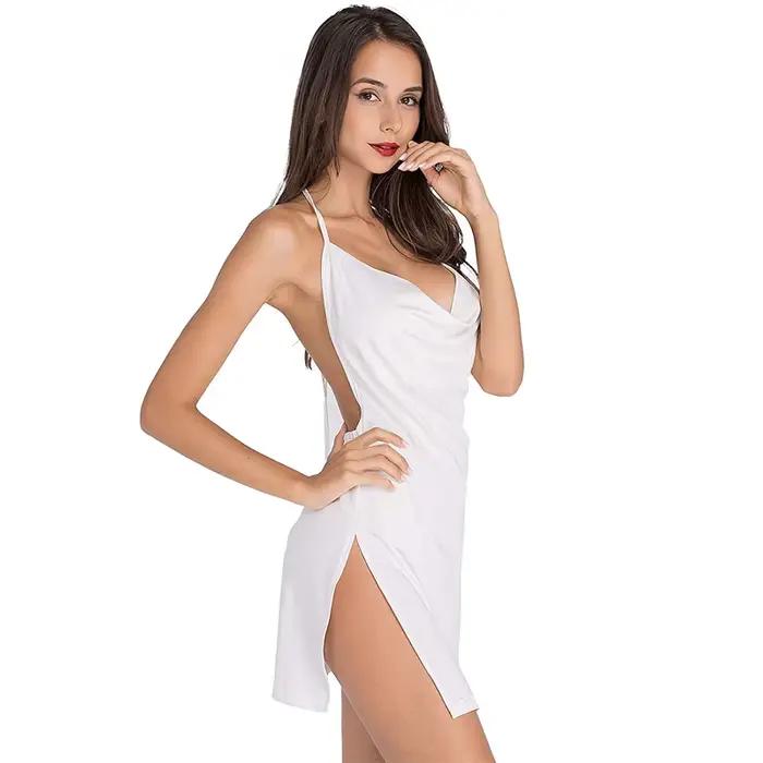 Chemise de nuit d'été femmes grande taille robe