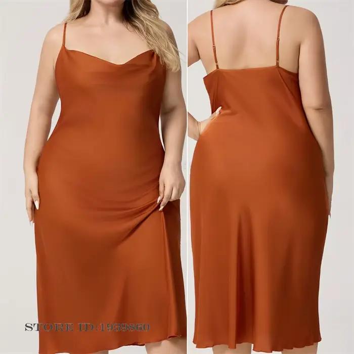 Sexy bordeaux jarretelle chemise de nuit Lingerie intime été nouveau soie Satin vêtements