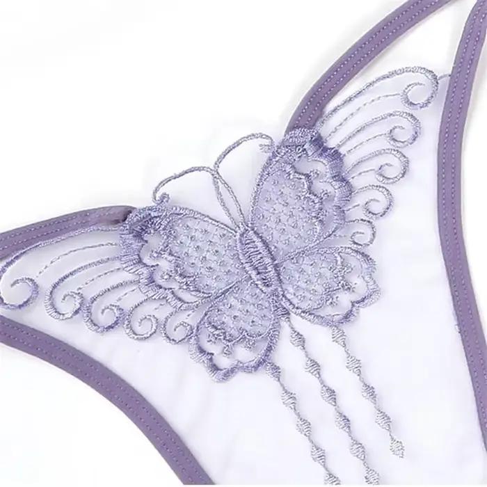 Culotte entièrement transparente pour femmes