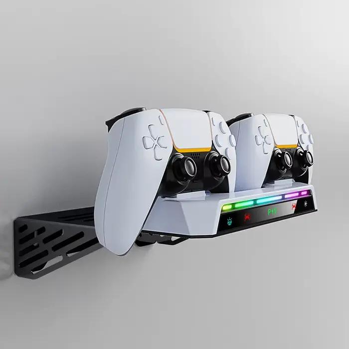 Base de Support pour Console Sony PS5 Playstation PS 5 Pro, Support mural mince, contrôleur de chargeur, Station de jeu de charge