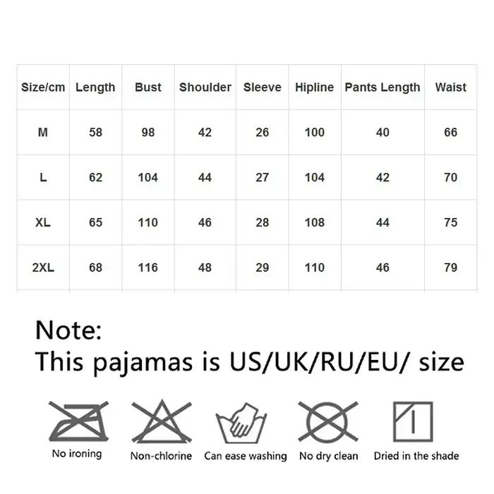 Pyjamas à manches courtes femmes été dessin animé mignon géométrique vêtements de nuit Homewear pull décontracté chemise