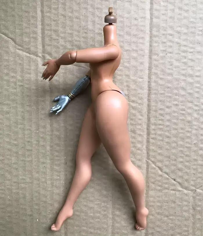 Gros corps de poupée mode grande soeur blanc noir marron couleur figurines 1/6 corps de poupée avec mains enfants bricolage Dressing jouet corps