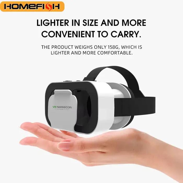 Lunettes VR Casque 3D Réalité Virtuelle Dispositif Casque Lunettes Lentilles Smartphone Mobile Téléphone Intelligent Realidade Viar VR