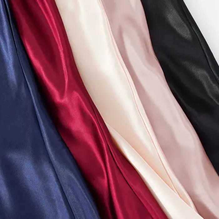Robe de nuit Sexy en Satin de soie pour femmes