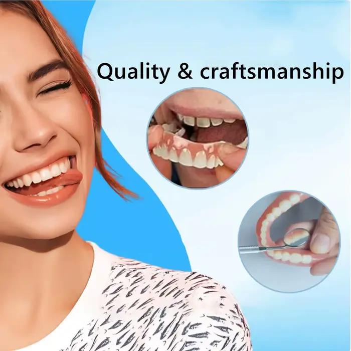 Prothèses dentaires pour femmes et hommes, faciles à utiliser, naturelles, sûres, professionnelles, fausses dents, kit de modification de prothèses dentaires facile et pratique