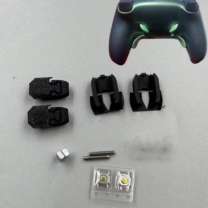 Structure de support pour manettes PS5 PS4, style DSE, imprimée en 3D, à assembler soi-même, nécessitant la suppression du compartiment de batterie et de la structure.