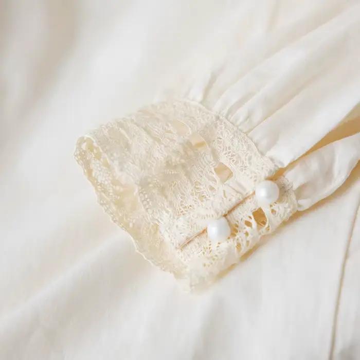 Chemise de nuit à manches courtes et longues pour femmes