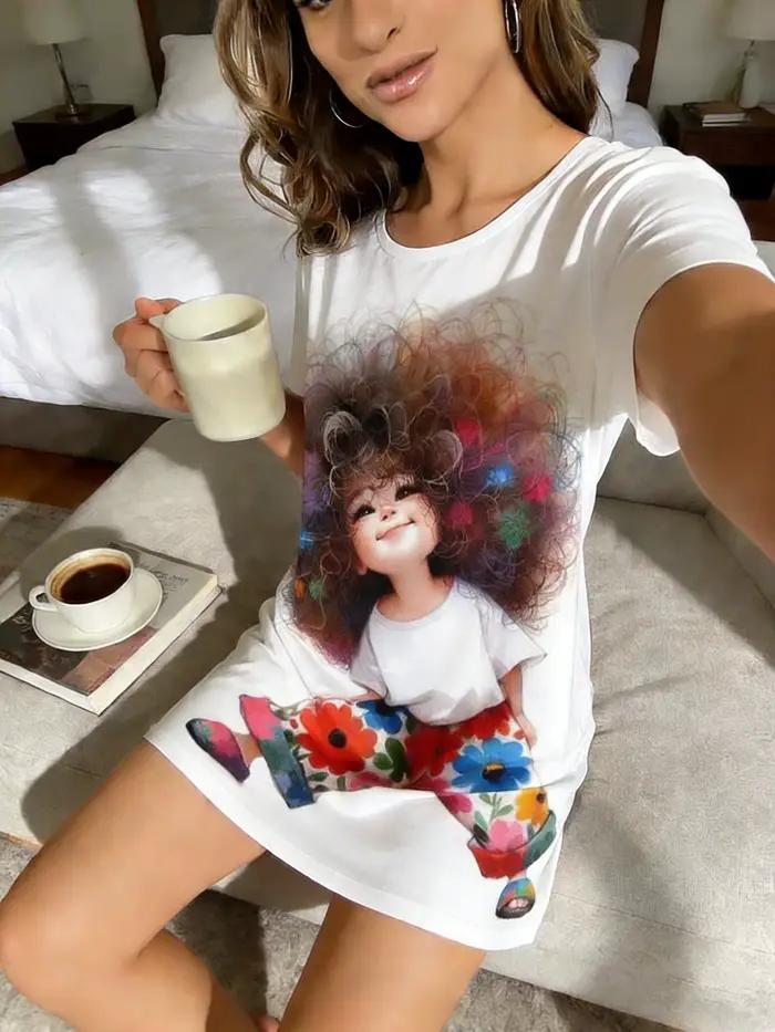 Chemise de nuit pour femmes