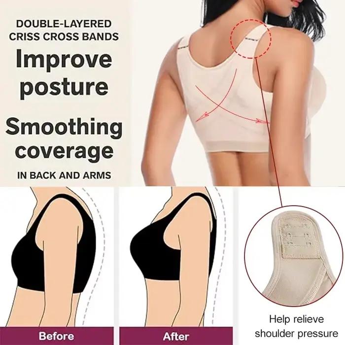 Guudia – soutien-gorge post-chirurgical à crochet avant