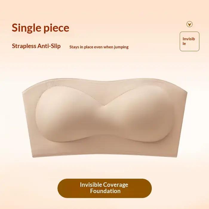 Soutien-gorge sans bretelles antidérapant pour femme